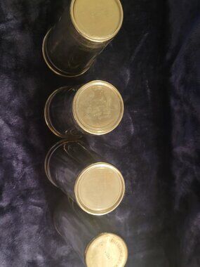 Set of 4 Vintage Stainless Steel Restaurant Milkshake Mixer Cups - Retro Soda Fo